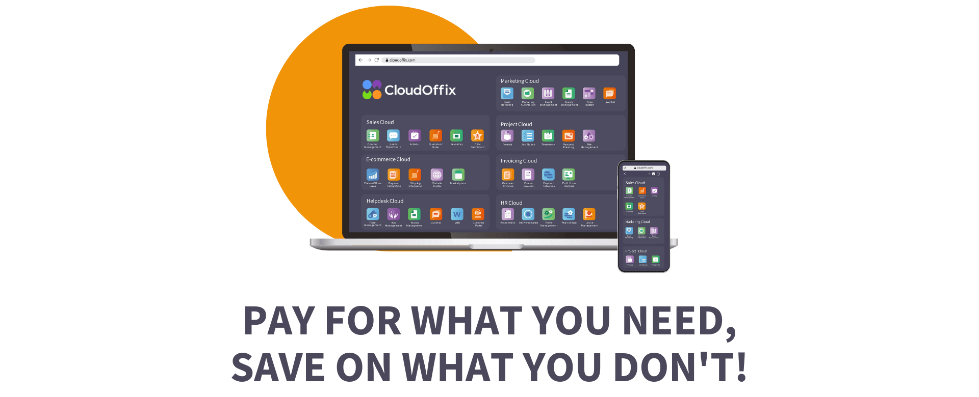 Concurrent License Cloudoffix - Modern Colorful Picture - 4K
